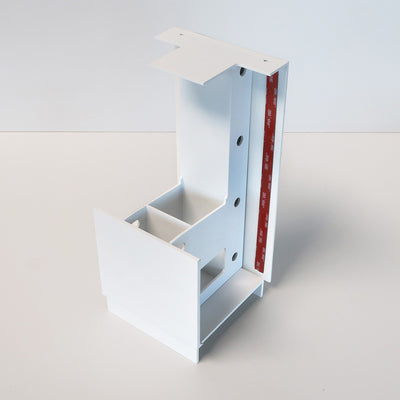 Verbindungsstück für Trebbiano Rinne Anthrazit, Weiß oder Schwarz