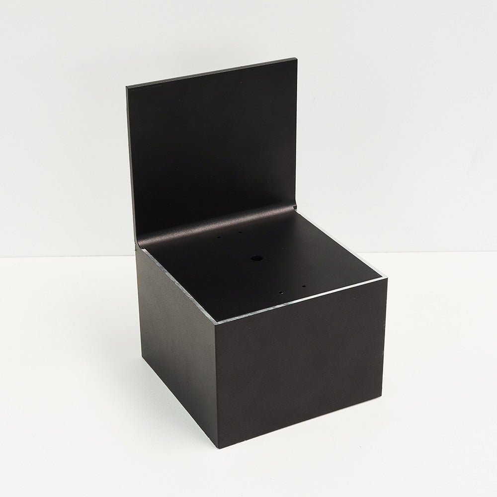 Mittelpfosten-Set PPA & Trebbiano Anthrazit, Weiß oder Schwarz