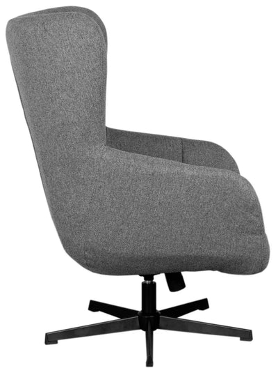 Ohrensessel Sava Salt & Pepper inkl. Fußhocker