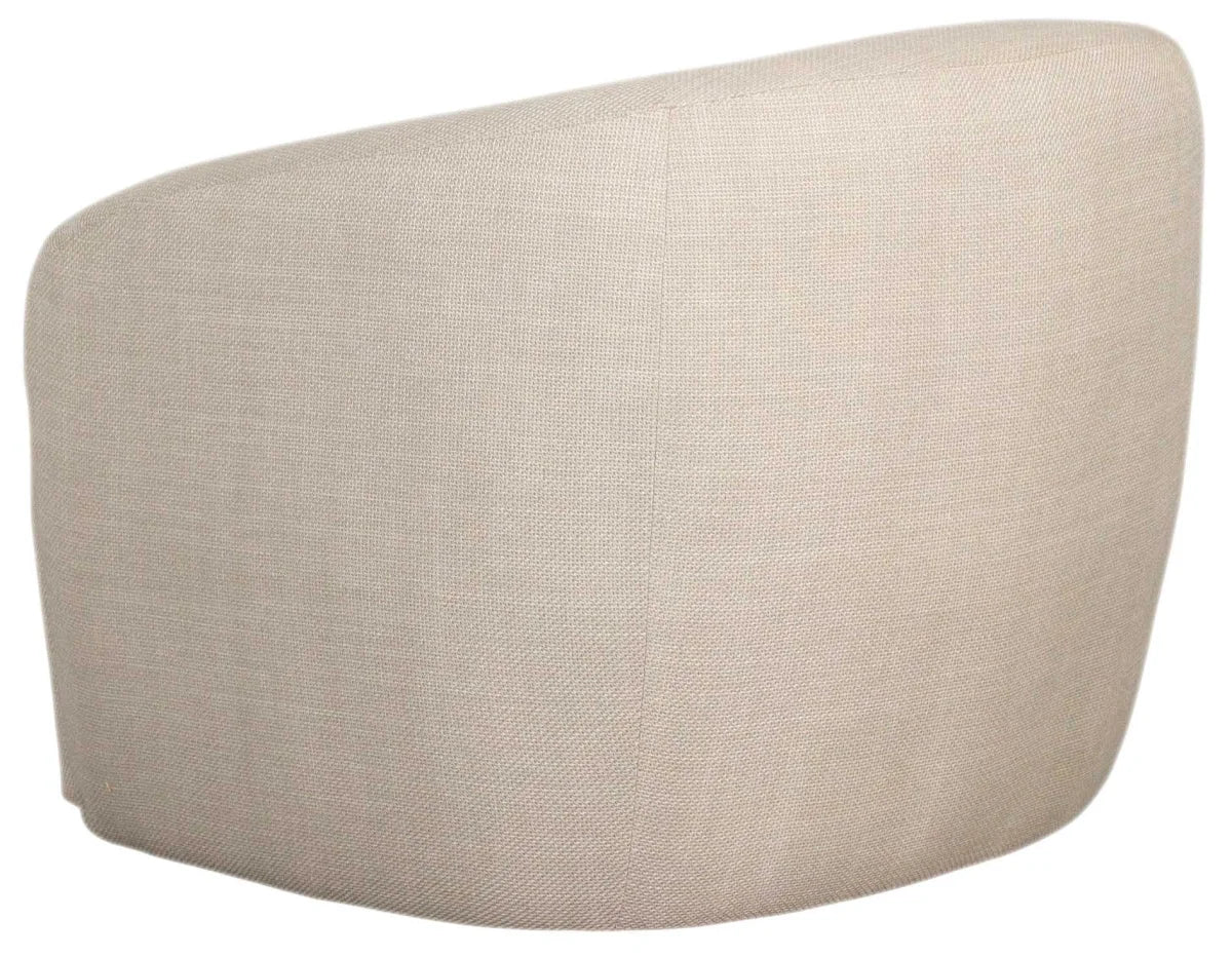 Polstersessel Loconia drehbar in beige oder grey