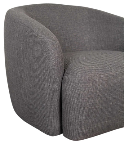 Polstersessel Loconia drehbar in beige oder grey