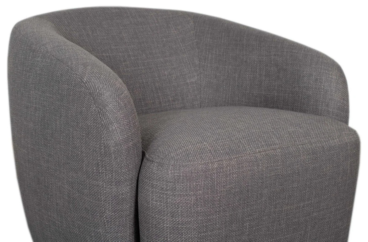 Polstersessel Loconia drehbar in beige oder grey