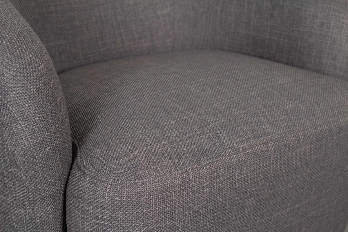 Polstersessel Loconia drehbar in beige oder grey