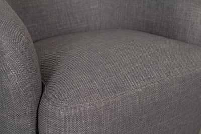 Polstersessel Loconia drehbar in beige oder grey