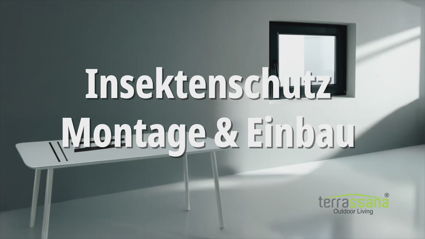 Insektenschutz Plissee mit Klicksystem