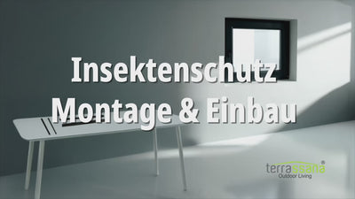 Insektenschutz Plissee mit Klicksystem