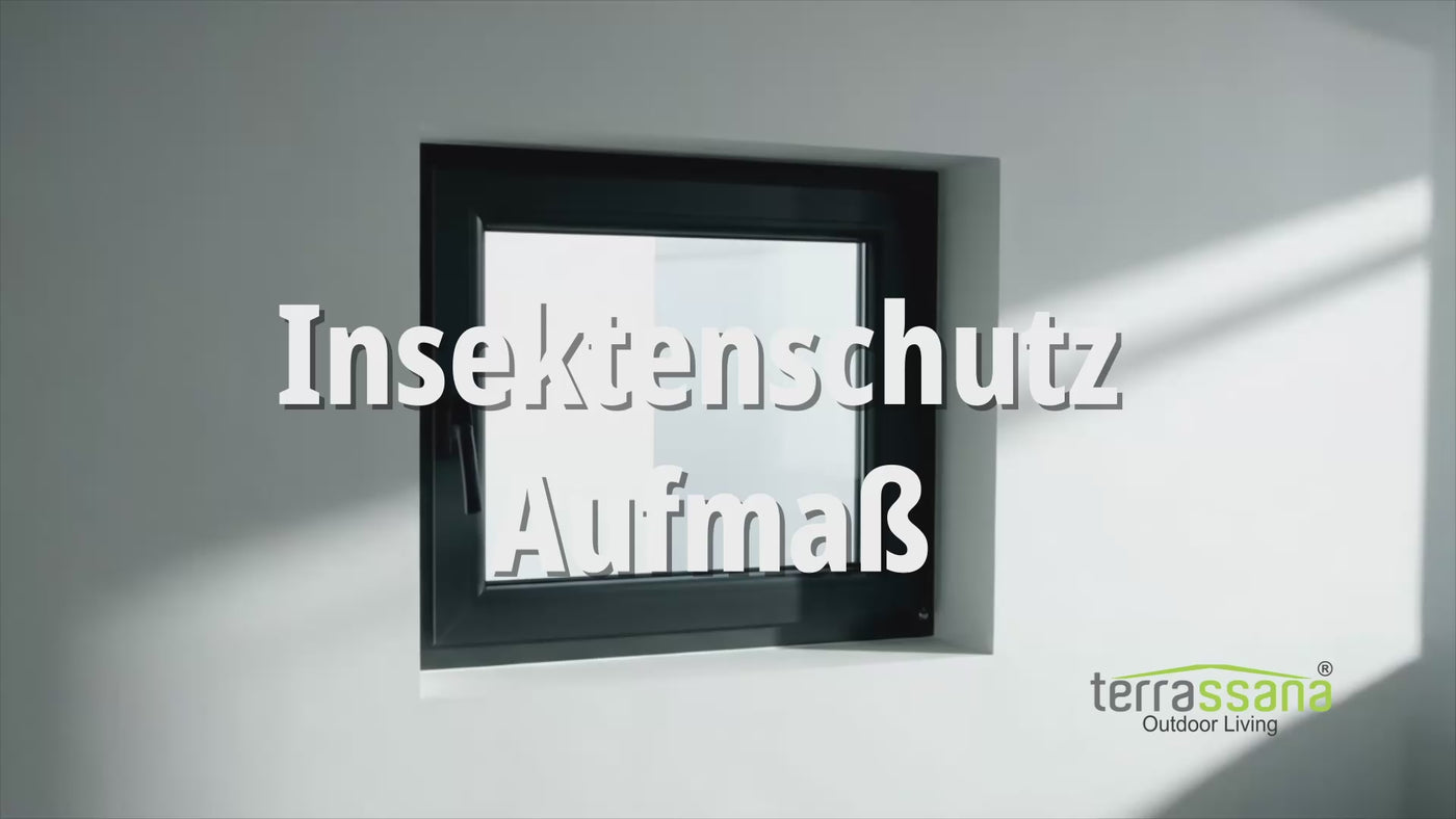 Insektenschutz Plissee mit Klicksystem