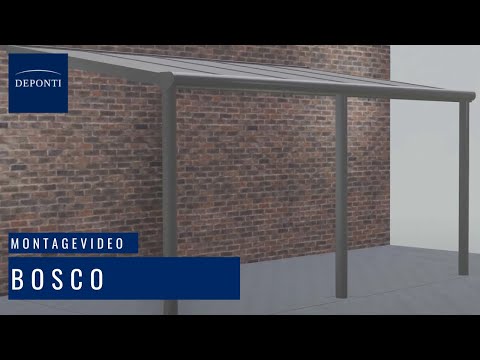 Terrassenüberdachung - P160 Ecoline Bosco (inkl. Polycarbonat)