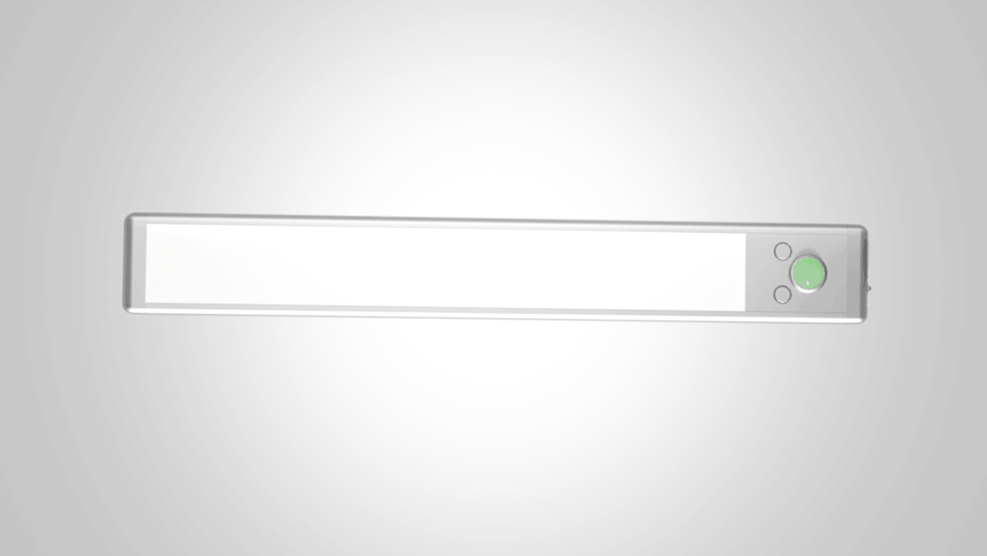 Sennsolight - Magnetische Multifunktionsleiste mit Bewegungsmelder 24/60 cm