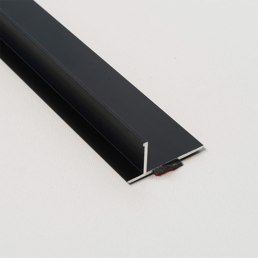 Spritzerprofil PPG PPT Schwarz Oberseite Glas 855mm Länge