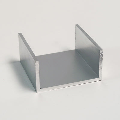 Aluminium Fußplatte für Vierkantpfosten 110x110