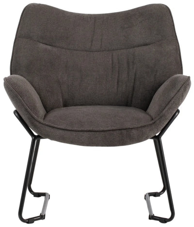 Wohnzimmer Set Aliano dark grey & Beistelltisch Fermo 2er Set