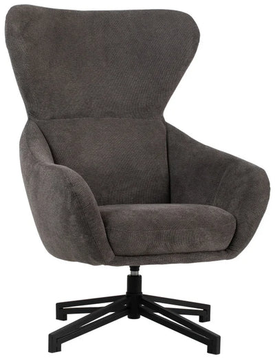 Wohnzimmer Set Marconia dark grey & Beistelltisch Fermo 2er Set