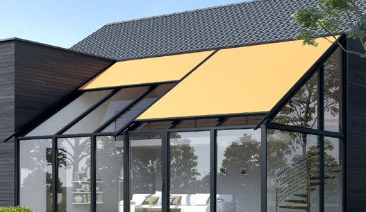 oberglas markise Überglasmarkise 520 | XXL Format & Somfy Motor